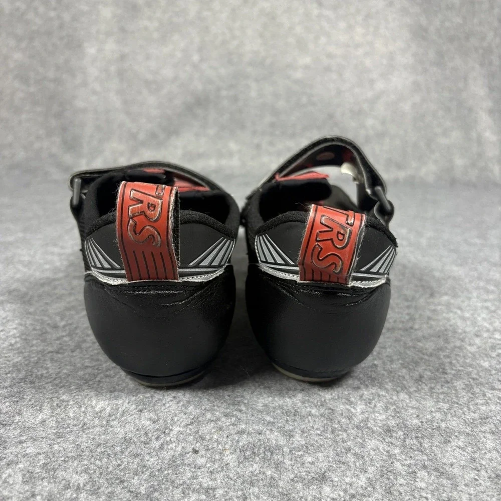 Carnac TRS8X Cycling Shoes 42.5 Silver Black Red Carbon‎ Graphite Sole